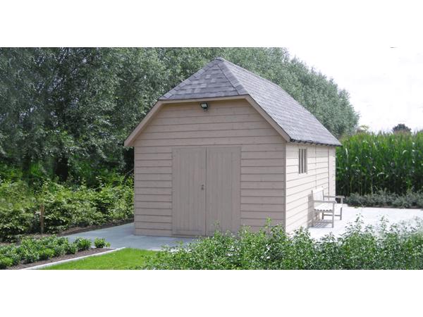 Landelijk CROFT GARAGE in diverse standaard maten ---MAATWER