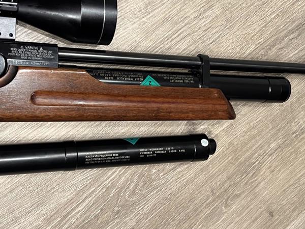 Weihrauch HW100 luchtbuks, pcp