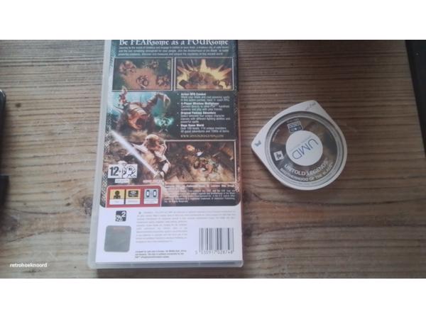 Untold Legends Brotherhood of the Blade  PSP