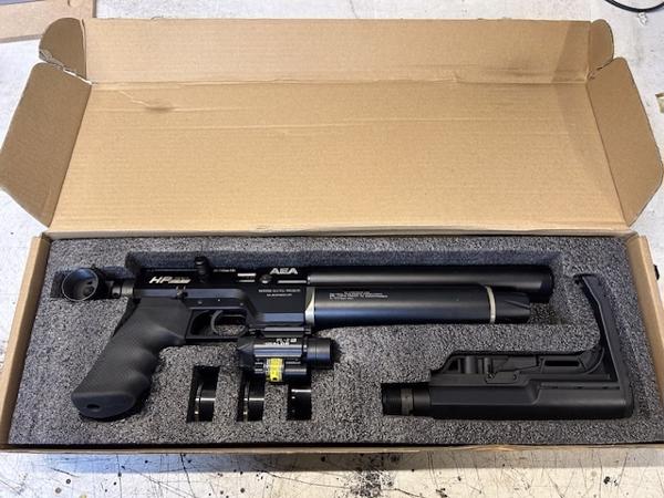 AEA SS HP PLUS SEMI- AUTOMATISCH PERSLUCHT PISTOOL MET KLAPK