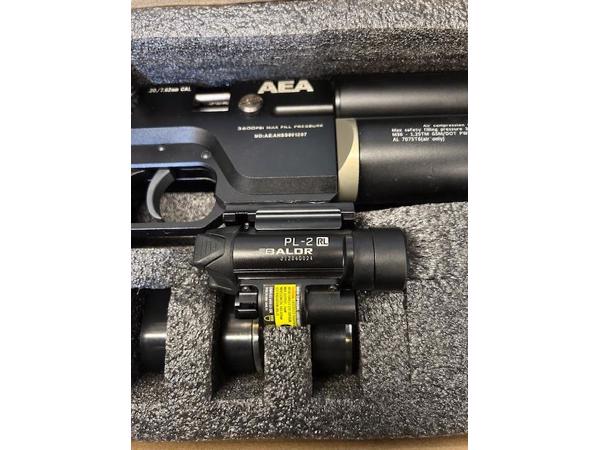 AEA SS HP PLUS SEMI- AUTOMATISCH PERSLUCHT PISTOOL MET KLAPK