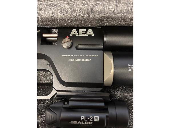AEA SS HP PLUS SEMI- AUTOMATISCH PERSLUCHT PISTOOL MET KLAPK