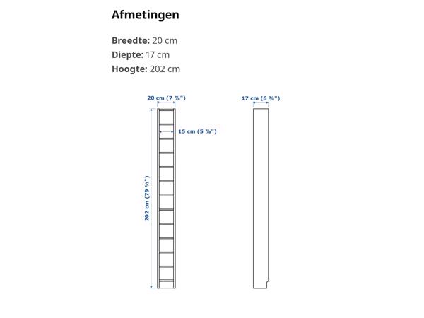 2 Cd- / dvd- / videoband-kastjes IKEA