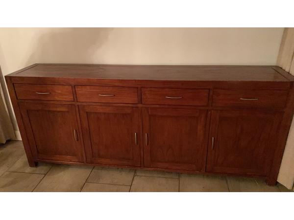 kersen houten dressoir kast en tafels
