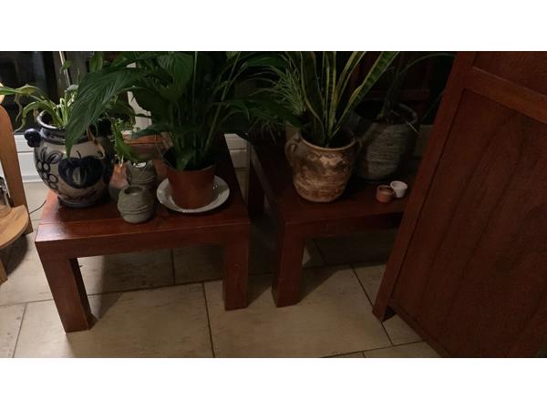 kersen houten dressoir kast en tafels