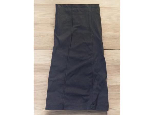 Stretchy zwarte cargo broek XL