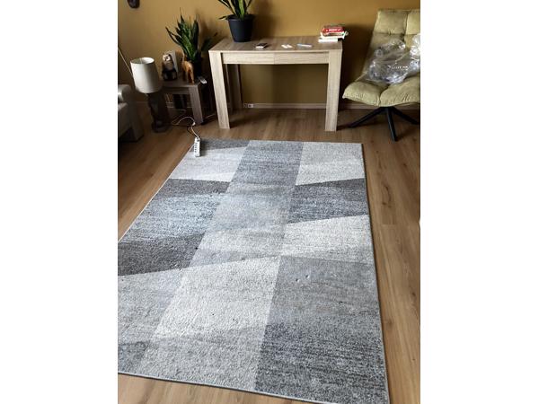 Vloerkleed licht blauw grijs