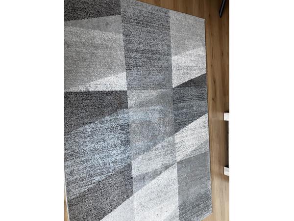 Vloerkleed licht blauw grijs