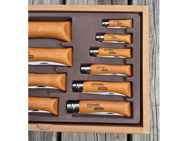 Opinel carbon messenset