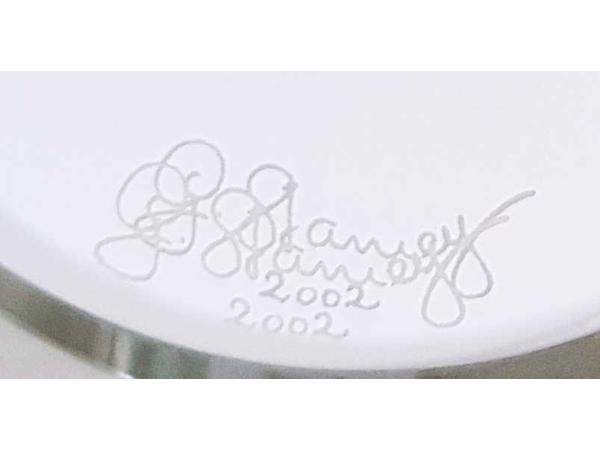 Swarovski Vaas 15 rode rozen met doos, certificaat, spiegel