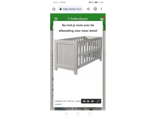 Meegroei kinderbed