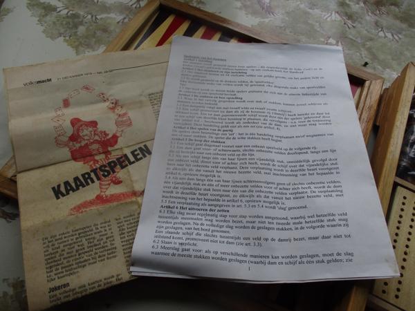 Speeldoos met gezelschapsspelen