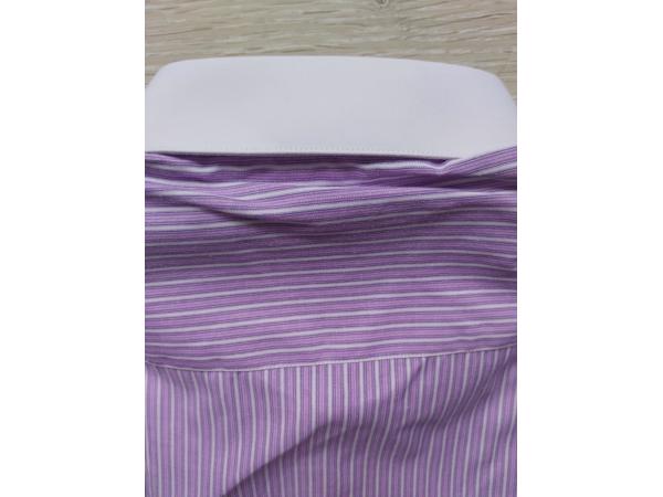 Glimmer slim-fit overhemd lila paars XXL