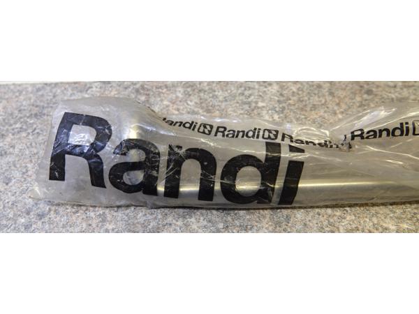 Nieuw 2 pr. RANDI rvs verkropte deurgrepen