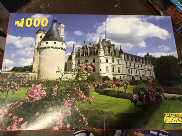 Puzzel met kasteel - 1000 stukjes