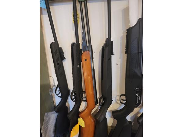 Partij luchtbuksen windbuks knikloop 11 stuks