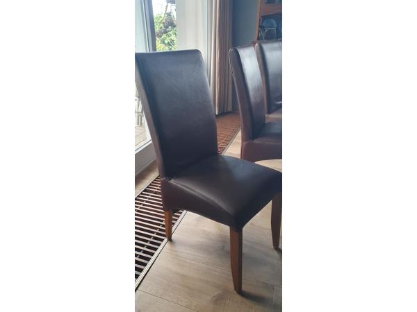 6 eetkamerstoelen
