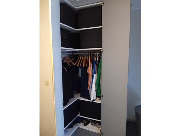Kleding hoekkast Ikea PAX
