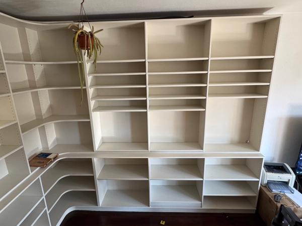 Grote verstelbare boekenkast zware kwaliteit