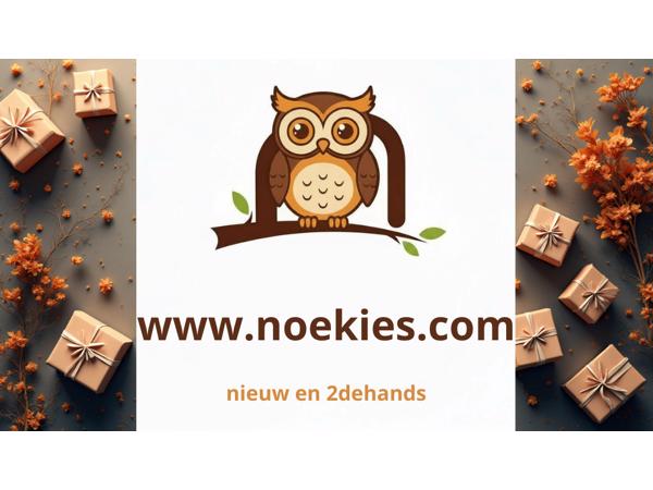 Noekies Handgemaakte Bijtring lila donkerpaars - Nieuw!