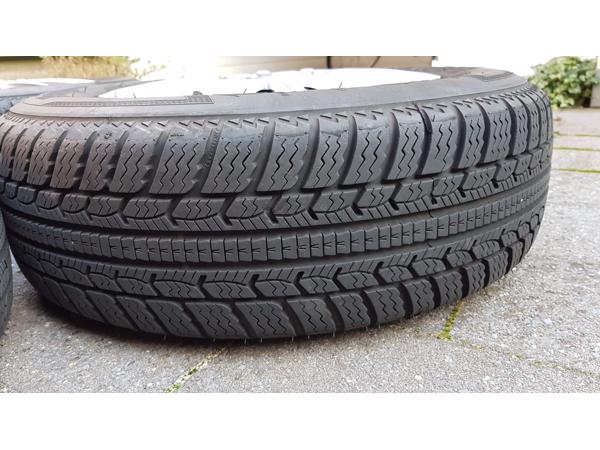 Winterbanden incl velgen (185/70) geschikt voor Opel Corsa