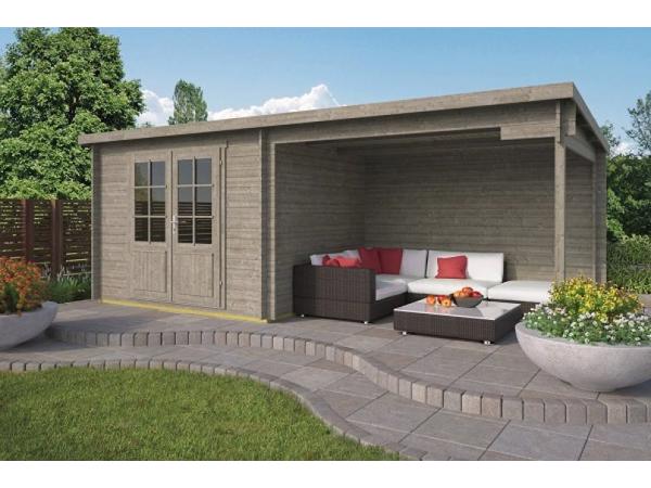 Blokhut - Tuinhuis Freddy | 28 mm | vuren onbehandeld