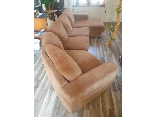 hoekbank bestaande uit 3 losse delen