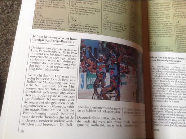 Jaarboeken (16stuks ) van 1988 tot 2003 in het Nederlands