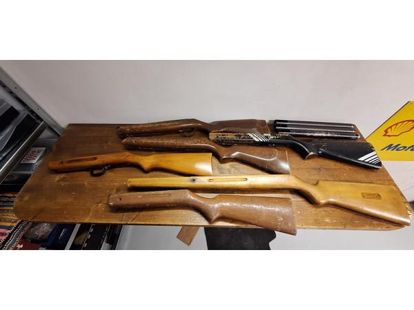 Div kolven van verschillende buksen plus 3 buizen van diana