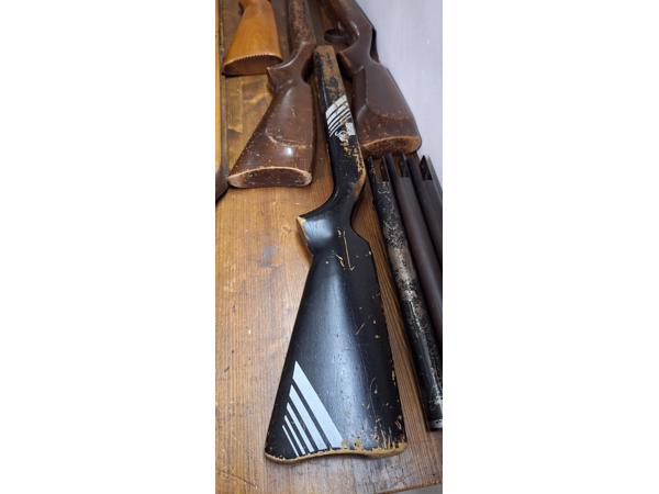 Div kolven van verschillende buksen plus 3 buizen van diana