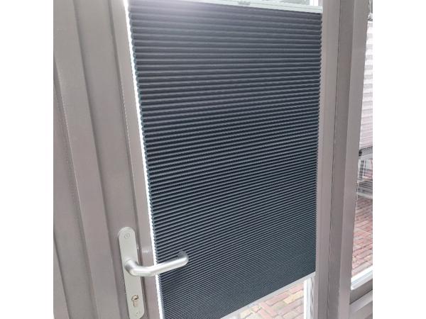 5 st plisse gordijnen honingraat