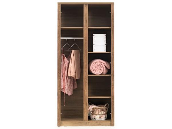 Kledingkast VEDDE 90x197 wild eiken