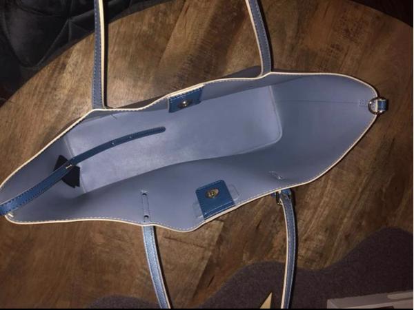 Blauwe Guess (hand) tas.