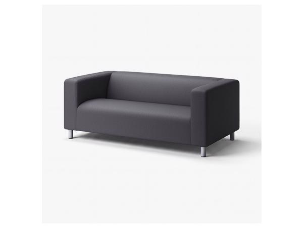 Gratis IKEA Klippan bank met grijze hoes