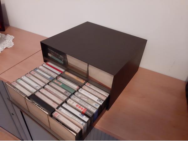 cd en minicassette speler