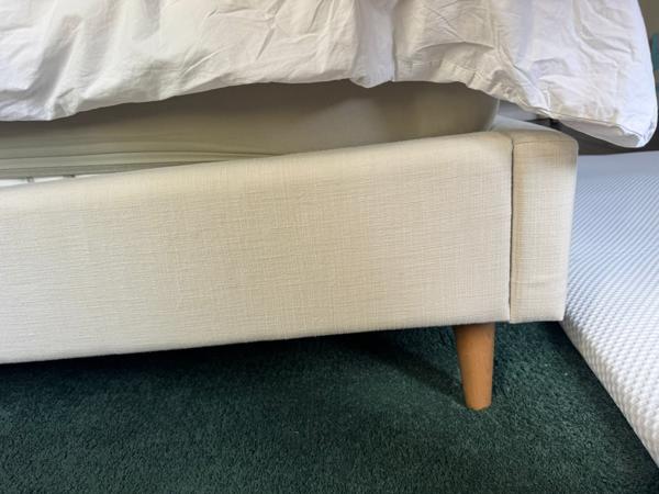 Tweepersoonsbed (lattenbodem, zonder matras)