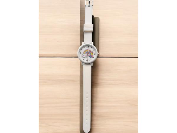 Horloge voor Kinderen - Regenboog - Kast 34 mm - Wit