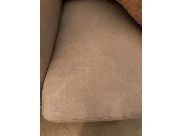 Grijze ijsblauwe oorfauteuil Stoel