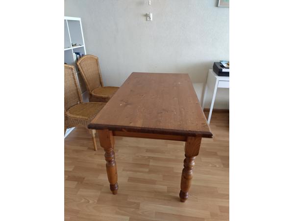 Houten tafel