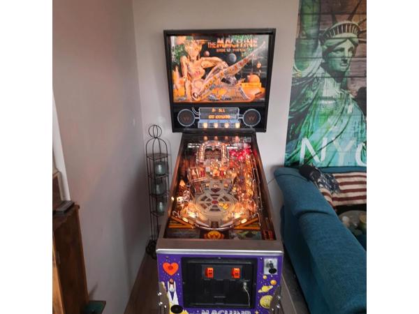 Flipperkast "the machine bride of pinball"